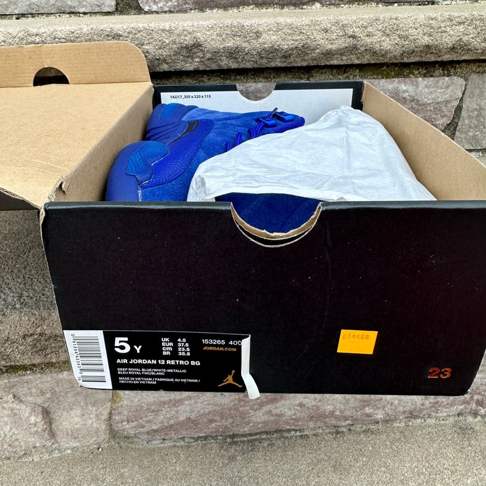 Royal Blue 12s swade
